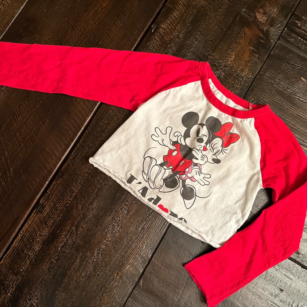 Minnie Mouse crop top
